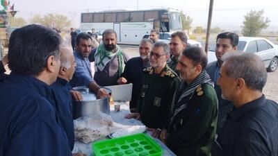 بازدید فرمانده سپاه امیرالمومنین (ع) استان ایلام از مواکب دهلران