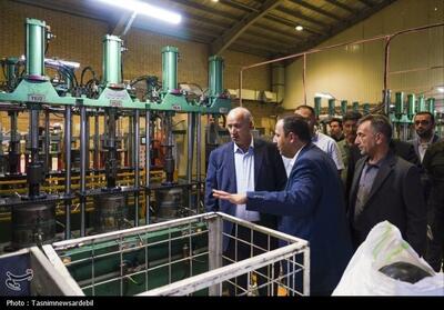 سفر یک‌روزه مهدی تاج به اردبیل؛ بازدید از کارخانه تولید توپ ورزشی- عکس صفحه استان تسنیم | Tasnim