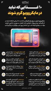 ۱۰ غذایی که نباید در مایکروویو گرم شوند!
