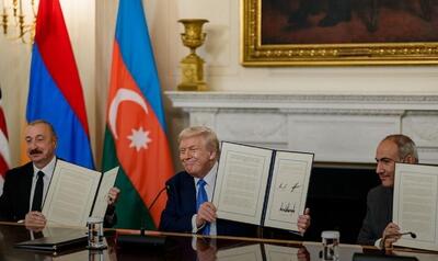 صلح واشنگتن از مسیر ترامپ همزمان با شوک ژئو‌اقتصادی قفقاز به زیان ایران/ پل ترامپ بر دالان زنگزور و خطر بازنویسی مرز‌های ترکیه، ایران و روسیه | اقتصاد24