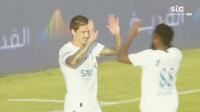 گل ششم الهلال به آرائو (داروین نونیز)