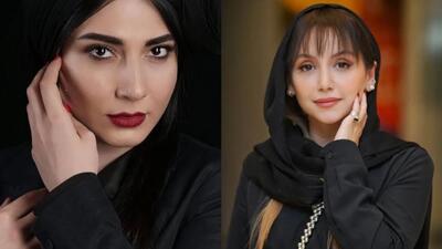 تصویر روز | نازنین بیاتی و سمیرا حسن پور در نمایشگاه | گلی شی