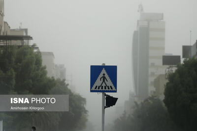 تداوم وزش باد شدید و رگبار باران در برخی نقاط تهران