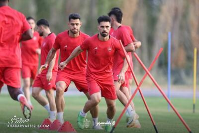 پایان شایعات؛ ۲ بازیکن در تمرین پرسپولیس +عکس
