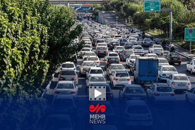 ساعات اوج ترافیک در مهر ماه