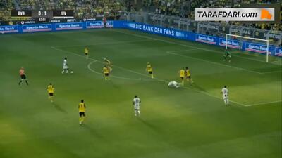 گل دوم آندره آ کامبیاسو به دورتموند (دورتموند 0-2 یوونتوس) - پارس فوتبال