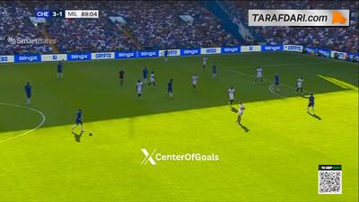 گل دوم لیام دلپ به میلان (چلسی 4-1 میلان) - پارس فوتبال