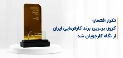 کروز، برترین برند کارفرمایی ایران از نگاه کارجویان شد