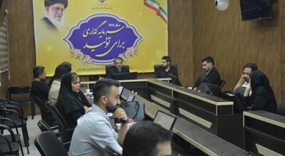 جلسه توجیهی با هسته‌های فناور جدیدالورود مرکز رشد جامع