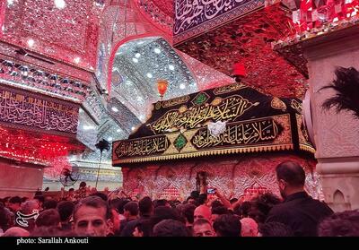 حرم امام حسین (ع) در آستانه اربعین؛ دریای اشک و زمزمه عاشقان- عکس صفحه استان تسنیم | Tasnim