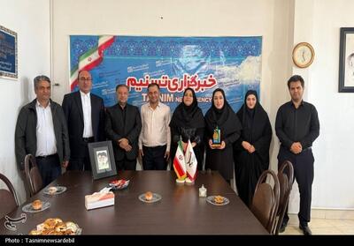 حضور مدیرکل آب و فاضلاب استان اردبیل در نمایندگی خبرگزاری تسنیم- عکس صفحه استان تسنیم | Tasnim