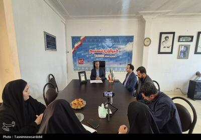 حضور مدیران‌کل ثبت اسناد و امور عشایری اردبیل در دفتر تسنیم- عکس صفحه استان تسنیم | Tasnim