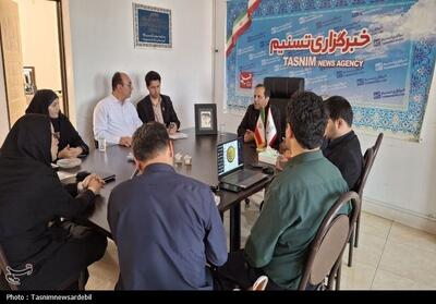 حضور مدیرکل کمیته امداد و جهاد کشاورزی اردبیل در دفتر تسنیم- عکس صفحه استان تسنیم | Tasnim