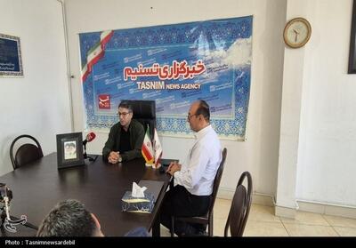 حضور مدیران‌کل شهرک‌های صنعتی و شیلات اردبیل در دفتر تسنیم- عکس صفحه استان تسنیم | Tasnim