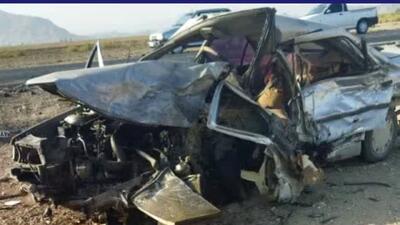 ۶ کشته و مصدوم در حادثه ترافیکی محور ارزوئیه به سلطان آباد