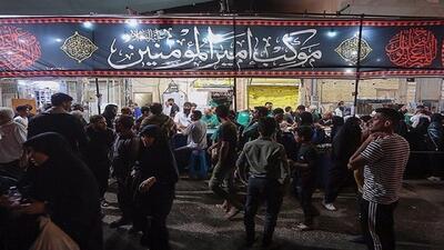 موج عشق و دلدادگی خادمان امام حسین (ع) با برپایی موکب در آران و بیدگل + فیلم