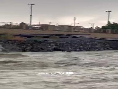 خروش رودخانه‌ها در تابستان داغ بشاگرد