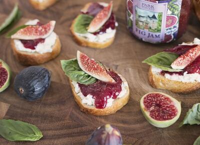 طرز تهیه کراستینی انجیر ، پیش غذای ساده ایتالیایی