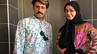 تصویر روز | کودکی نسرین نصرتی «فهیمه معمولی» سریال پایتخت سال 55 | گلی شی