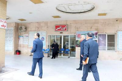 بازدید سرزده بازرس کل استان گیلان از بیمارستان حضرت ولی عصر (عج) رودبار