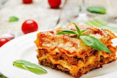 آموزش آشپزی / طرز تهیه لازانیا رولی بدون گوشت