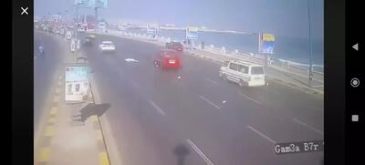 تصادف وحشتناک در اسکندریه مصر ‍