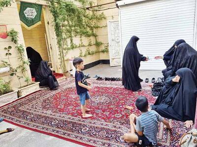 اشک‌ها مهمان روضه خانگی