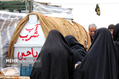 خدمت رسانی بی وقفه مواکب در مسیر بازگشت زائران