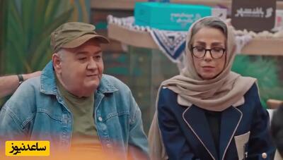 فیلم / اکبر عبدی چند تا زن دارد و از زن جوانش چند سال بزرگتر است؟ +  جواب معصومه قاسمی