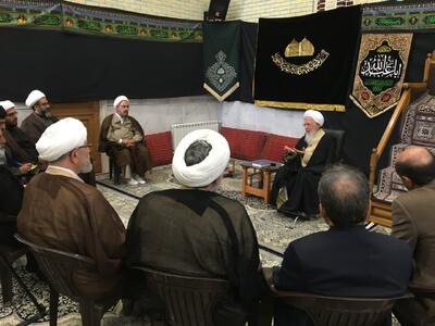 گزارش تصویری: دیدار جمعی از اساتید حوزه علمیه امام حسن عسکری (ع) با حضرت آیت الله جوادی آملی | شفقنا، آخرین اخبار ایران و جهان