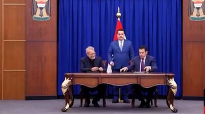 تصاویر اقدامات علی لاریجانی در عراق