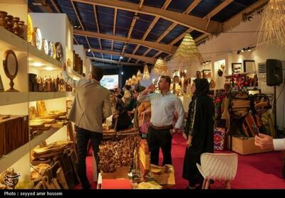 افتتاح نمایشگاه صنایع‌دستی هنرمندان سراسر کشور در جنوب استان بوشهر - تسنیم