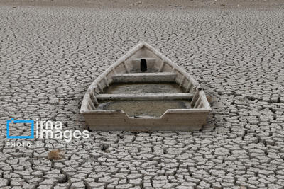 «دریاچه پری» در آستانه خشکی کامل