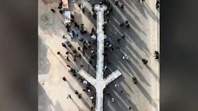 یادگاری جالب ایرانی در موکب‌ عراقی‌ها + فیلم