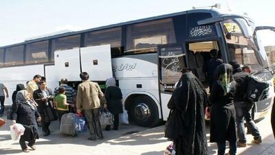 جابه‌جایی ۵۷۰۰ زائر اربعین با ناوگان حمل‌ونقل عمومی اردبیل