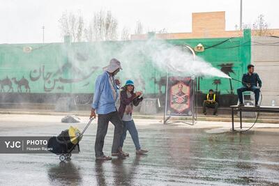 دریای عاشقان اربعین حسینی در پایانه مهران