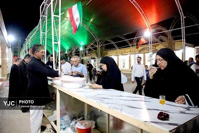 عبور زائران اربعین حسینی از مرز چذابه