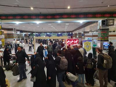 حدود ۶۷۰ هزار زائر اربعین از مرز خسروی تردد کردند