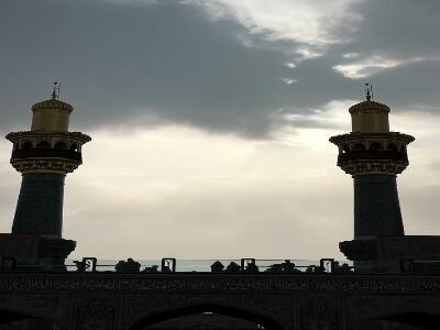 حال و هوای حرم مطهر علوی در آستانه اربعین