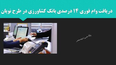 راهنمای کامل و جامع دریافت وام فوری ۱۴ درصدی بانک کشاورزی در طرح نویان
