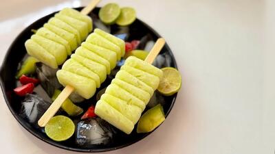 طرز تهیه بستنی فالوده ای / بستنی یخی فالوده ای!