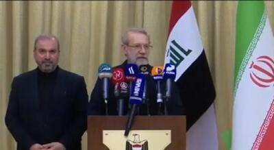 لاریجانی: ایران با این بادهایی که بعضی‌ها فکر می‌کنند، به لرزه درنمی‌آید