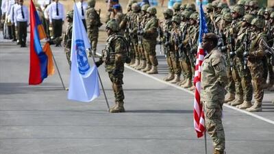 رزمایش مشترک آمریکا و ارمنستان آغاز شد