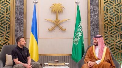رایزنی بن‌سلمان با زلنسکی درباره آخرین تحولات بحران اوکراین