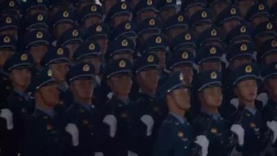 رژه ۲۲ هزار نفری نظامیان چینی به مناسبت هشتادمین سالگرد پیروزی چین بر ژاپن