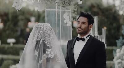 عکس عروسی محمدرضا گلزار و آیسان آقاخانی پربازدید شد
