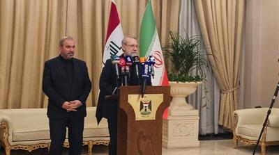 لاریجانی: حزب الله و جریان‌های مقاومت از رشد بسیار خوب فکر سیاسی برخوردارند و نیازمند قیم‌ نیستند؛ ایران هم کشوری نیست که با این بادها بلرزد - مردم سالاری آنلاین