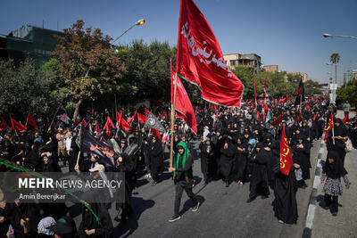 راهپیمایی جاماندگان اربعین حسینی در نقاط مختلف فارس برگزار می‌شود