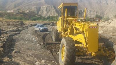 راه‌های ارتباطی روستای مزرعه بچه‌دره و کلاته‌های جرگلان بازگشایی شد