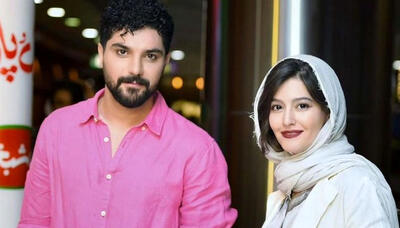 سینا مهراد با کفش ۸۵ میلیون در یک مراسم/ عکس